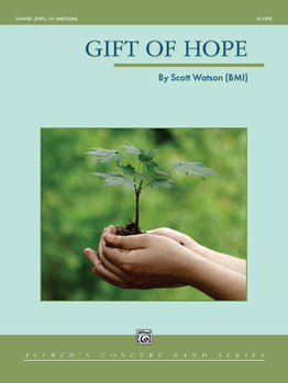 Paperback Gift of Hope: Conductor Score Book