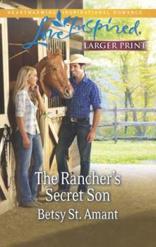 Mass Market Paperback The Rancher's Secret Son [Large Print] Book