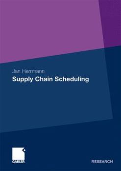 Paperback Supply Chain Scheduling [German] Book