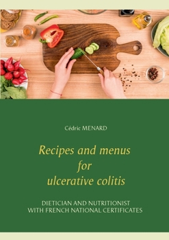 Paperback Recipes and menus for ulcerative colitis Book