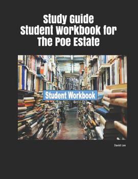 Paperback Study Guide Student Workbook for the Poe Estate Book