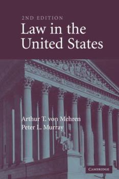 Paperback Law in the United States 2ed Book