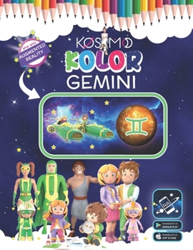 Paperback KosmoKolor Gemini Book