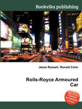 Paperback Rolls-Royce Armoured Car Book