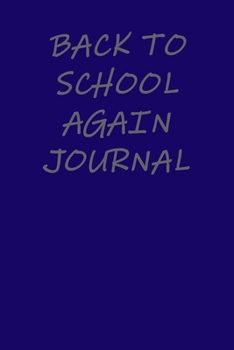 Paperback back to school journal Book