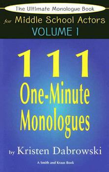 Paperback 111 One-Minute Monologues Book