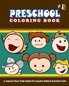 Paperback PRESCHOOL COLORING BOOK - Vol.8: preschool activity books Book