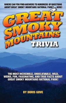 Paperback Great Smoky Mountains Trivia Book