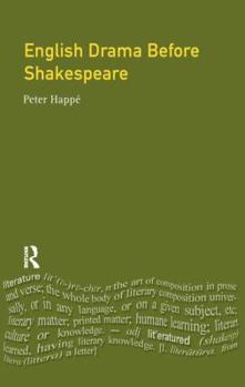 Hardcover English Drama Before Shakespeare Book