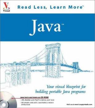 Paperback Java: Your Visual Blueprint for Building Portable Java Programs [With CDROM] Book