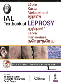 Hardcover IAL Textbook of Leprosy Book