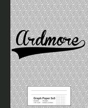 Paperback Graph Paper 5x5: ARDMORE Notebook Book