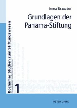 Hardcover Grundlagen der Panama-Stiftung [German] Book