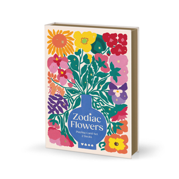 Misc. Zodiac Flowers Playing Card Set Book