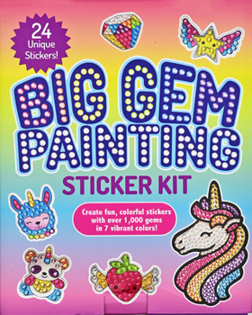 Misc. Big Gem Painting Sticker Kit Book