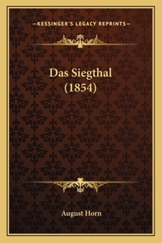 Paperback Das Siegthal (1854) [German] Book