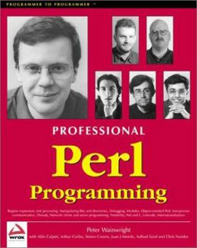Paperback Professional Perl Programming Book
