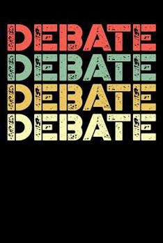 Paperback Debate Notebook: Dot Grid Journal, Softcover (6x9 Inches) with 120 Pages Book