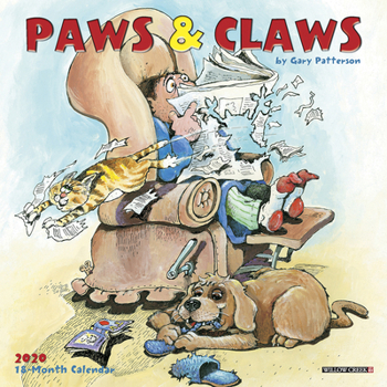 Calendar Paws & Claws by Gary Patterson 2020 Mini Calendar Book