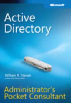 Paperback Active Directory(r) Administrator's Pocket Consultant Book