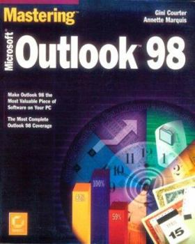 Paperback Mastering Microsoft Outlook 98 Book