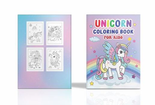 Paperback Unicorn Coloring Book: Ages 4-8; 100 Magical Fun Coloring Pages Book