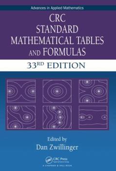 Hardcover CRC Standard Mathematical Tables and Formulas Book