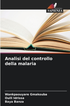 Paperback Analisi del controllo della malaria [Italian] Book