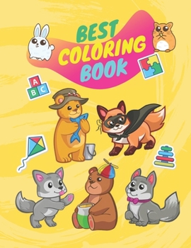 Paperback Best coloring book: Children book coloring Book