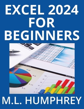 Hardcover Excel 2024 for Beginners Book