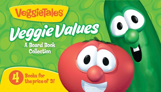 Hardcover VeggieTales Veggie Values: A Board Book Collection Book