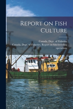 Paperback Report on Fish Culture Book
