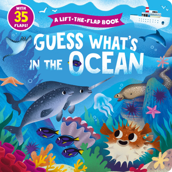 Board book Guess What's in the Ocean: With 35 Flaps! Book