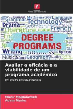 Paperback Avaliar a eficácia e a viabilidade de um programa académico [Portuguese] Book