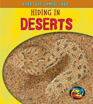 Hardcover Hiding in Deserts Book