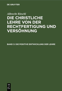 Hardcover Die Positive Entwicklung Der Lehre [German] Book