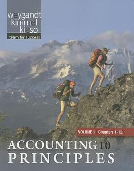 Paperback Accounting Principles, Volume 1: Chapters 1-12 Book