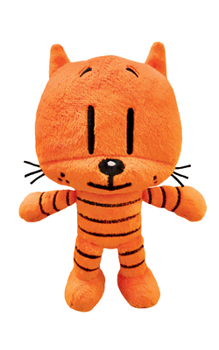 MerryMakers Dog Man's Li'l Petey Plush Toy, 6.5-Inch, from Dav Pilkey's Dog Man Book Series