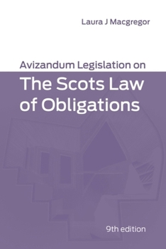 Paperback Avizandum Legislation on the Scots Law of Obligations Book