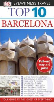 Paperback Top 10 Barcelona [With Map] Book