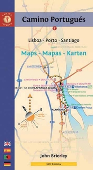 Paperback Camino Portugués Maps - Mapas - Karten: Lisboa - Porto - Santiago Book