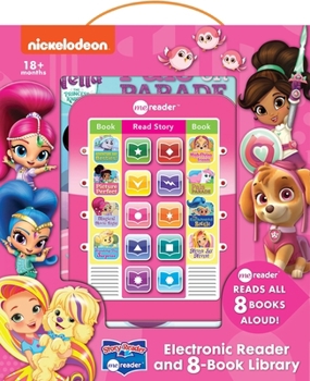 Hardcover Nickelodeon: Me Reader Electronic Reader and 8-Book Library Sound Book Set [With Other and Battery] Book