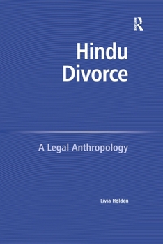 Paperback Hindu Divorce: A Legal Anthropology Book