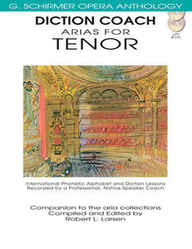 Paperback Diction Coach - G. Schirmer Opera Anthology (Arias for Tenor): Arias for Tenor Book