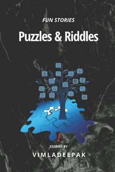 Paperback Puzzles & Riddles: Fun Stories Book