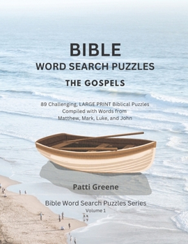 Paperback Bible Word Search Puzzles: The Gospels Book