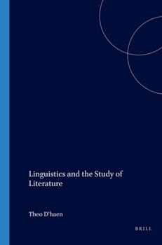 Paperback Linguistics and the Study of Literature Book