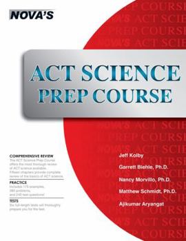 Paperback ACT Science Prep Course: 6 Full-length Tests! Book