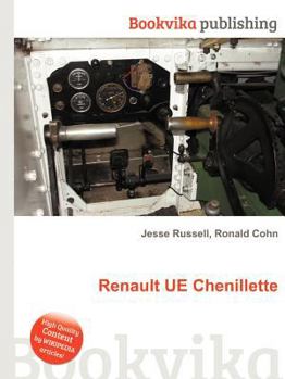 Paperback Renault Ue Chenillette Book