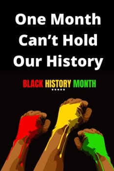 Paperback Black History Pride Notebook Book